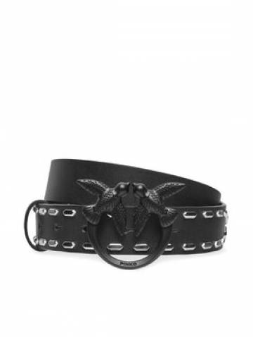 Pinko Жіночий ремінь Love Berry 100125 A26P Z99B Чорний Pinko Жіночий ремінь Love Berry 100125 A26P Z99B Чорний