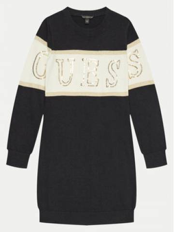 Guess Трикотажна сукня J4BK00 Z3IF0 Чорний Regular Fit Guess Трикотажна сукня J4BK00 Z3IF0 Чорний Regular Fit