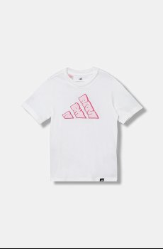 Детская хлопковая футболка adidas