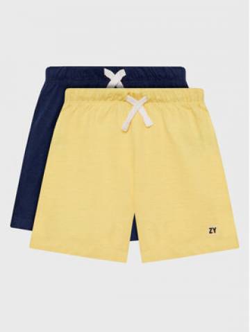 Zippy Набір з 2 пар спортивних шортів ZKBAP0402 23032 Кольоровий Regular Fit Zippy Набір з 2 пар спортивних шортів ZKBAP0402 23032 Кольоровий Regular Fit