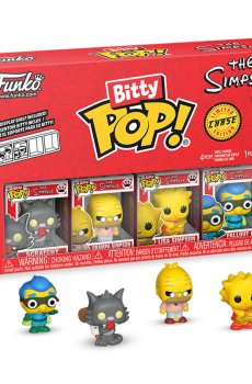 Набор игровых фигурок-сюрпризов Funko Bitty Pop! серии Симпсоны Царапка, от 3 лет, 4 шт (85710)