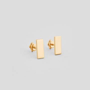 Серебряные серьги с позолотой Minimal 20440п Серебряные серьги с позолотой Minimal 20440п
