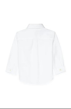 Хлопковая рубашка для младенцев Polo Ralph Lauren