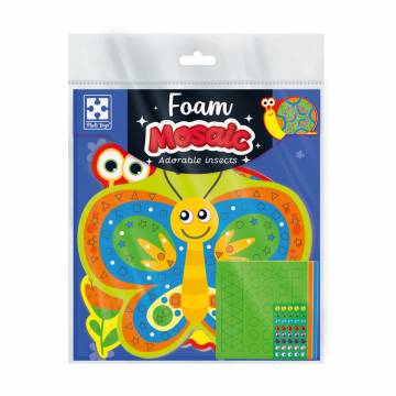Набор для творчества Vladi Toys Волшебные букашки, с мягкой мозаикой и стразами, 7 деталей, от 3 лет (VT4511-23) Набор для творчества Vladi Toys Волшебные букашки, с мягкой мозаикой и стразами, 7 деталей, от 3 лет (VT4511-23)