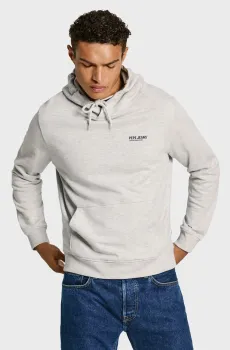 Мужское серое худи Серый M Pepe Jeans PM582700