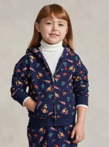 Polo Ralph Lauren Світшот C Bear Fzbhd 312916851001 Cиній Regular Fit Polo Ralph Lauren Світшот C Bear Fzbhd 312916851001 Cиній Regular Fit