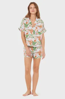 Женская рубашка с узором VAIANA Разноцветный M Etam 6545107