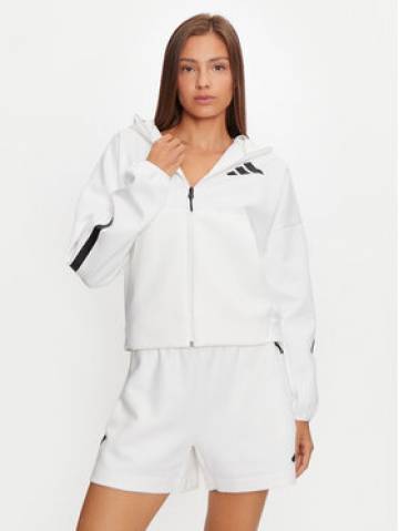 adidas Світшот Z.N.E. JE7849 Білий Loose Fit adidas Світшот Z.N.E. JE7849 Білий Loose Fit