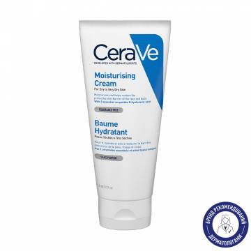 Увлажняющий крем для лица и тела CeraVe Moisturizing Cream для сухой и очень сухой кожи, 177 мл Увлажняющий крем для лица и тела CeraVe Moisturizing Cream для сухой и очень сухой кожи, 177 мл