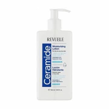 Увлажняющий лосьон для сухой кожи лица и тела Revuele Ceramide Moisturizing Lotion, 250 мл Увлажняющий лосьон для сухой кожи лица и тела Revuele Ceramide Moisturizing Lotion, 250 мл