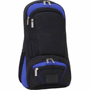 Рюкзак для ноутбука Bagland Granite 23 л. чорний/електрик (0012066) Рюкзак для ноутбука Bagland Granite 23 л. чорний/електрик (0012066)