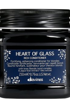 Питательный кондиционер Davines Heart Of Glass Rich Conditioner для волос оттенков блонд, 250 мл