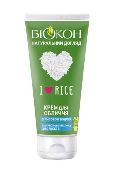 Крем для лица Біокон I Love Rice с рисовой водой, 60 мл