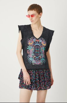 Хлопковая футболка Medicine