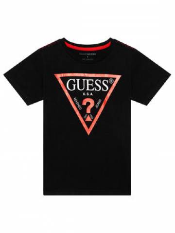 Guess Футболка L73I55 K8HM0 Чорний Regular Fit Guess Футболка L73I55 K8HM0 Чорний Regular Fit