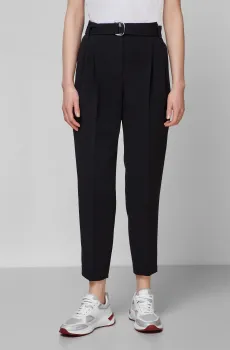 Женские черные брюки Черный 32 BOSS 50438985;001