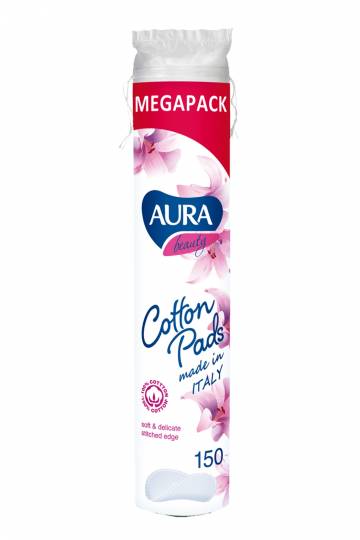 Ватные диски Аура Beauty, 150шт Ватные диски Аура Beauty, 150шт