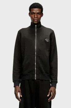 Мужская черная спортивная кофта FELPA Черный XXL Diesel A21873 0BKBW