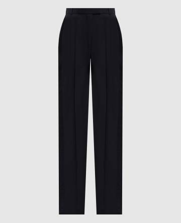 Черные брюки с шерстью Черные брюки с шерстью