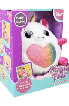 Мягкая интерактивная игрушка Shantou Jinxing My Little Pets Единорог, от 1.5 года, 22*12*19 см (1929-2)