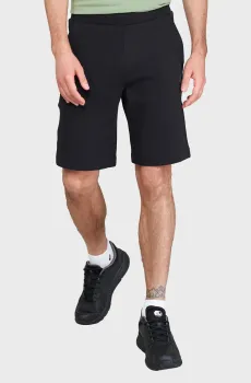 Мужские черные шорты TRAINING II BERMUDA Черный S Lotto 220512/1CL
