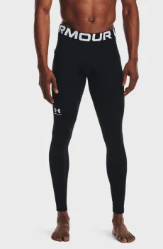 Мужские черные термобрюки UA CG Armour Leggings Черный S Under Armour 1366075-001