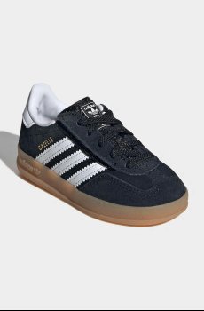 Детские замшевые кроссовки adidas Originals GAZELLE INDOOR