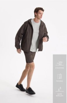 Reserved - Ветровка - пильно-коричневий - 679IE-98X