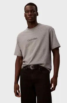 Мужская серая футболка SS RLXD Серый S Calvin Klein LV040HM228