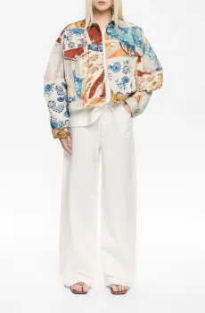 Женские белые джинсы Белый 40 Bimba Y Lola 251BR6155.10081