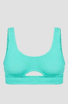 Женский зеленый лиф от купальника Зеленый XS-S Guess E1GJ32.MC03P;AQGN