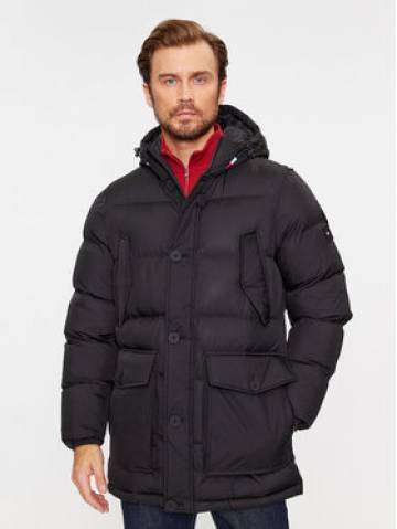 Tommy Hilfiger Пуховик Essential Rockie MW0MW33961 Чорний Regular Fit Tommy Hilfiger Пуховик Essential Rockie MW0MW33961 Чорний Regular Fit