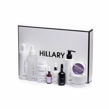 Набір для комплексного догляду за сухою та чутливою шкірою Hillary Perfect 9 Набір для комплексного догляду за сухою та чутливою шкірою Hillary Perfect 9