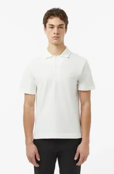Мужское белое поло Белый M Lacoste DH196970V