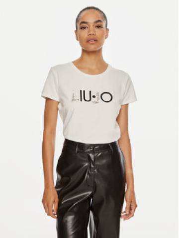 Liu Jo Футболка TF4312 JS088 Écru Regular Fit Liu Jo Футболка TF4312 JS088 Écru Regular Fit