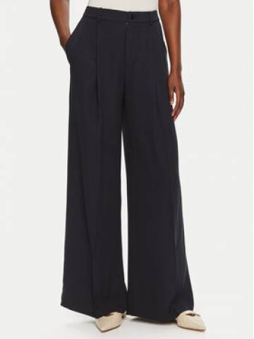 Lauren Ralph Lauren Штани з тканини 200908891002 Cиній Wide Leg Lauren Ralph Lauren Штани з тканини 200908891002 Cиній Wide Leg