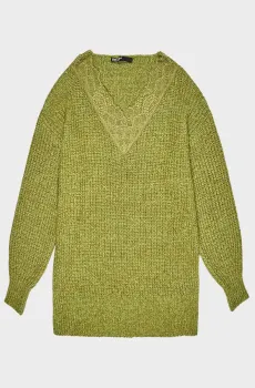 Женский зеленый свитер Зеленый L Bimba Y Lola 252BR7238.10524