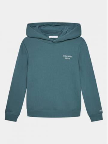 Calvin Klein Jeans Світшот Stack Logo IB0IB01293 Голубий Regular Fit Calvin Klein Jeans Світшот Stack Logo IB0IB01293 Голубий Regular Fit