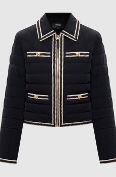 Черная пуховая куртка PETUNIA