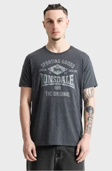 Мужская серая футболка WHASHTON Серый L Lonsdale 117864