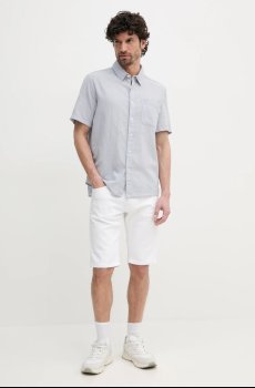 Льняная рубашка Pepe Jeans AMARO