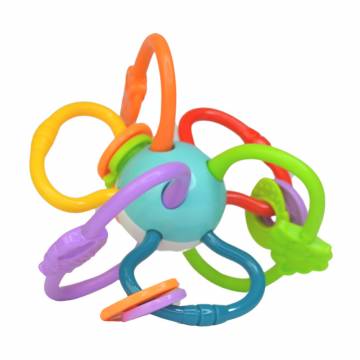 Игрушка-погремушка Lindo Дуги, с рождения, 10*9*9 см (НЕ0190) Игрушка-погремушка Lindo Дуги, с рождения, 10*9*9 см (НЕ0190)