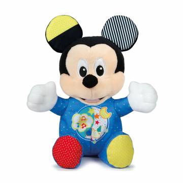 Детская мягкая игрушка-ночник Clementoni Baby Mickey Lights And Dreams, от 3 месяцев, 11*28*11 см (17206) Детская мягкая игрушка-ночник Clementoni Baby Mickey Lights And Dreams, от 3 месяцев, 11*28*11 см (17206)