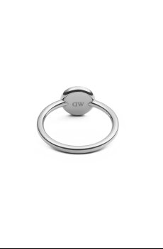 Посеребрённое кольцо Daniel Wellington