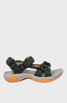 Детские черные сандалии в полоску HAMAL HIKING SANDAL Черный 33 CMP 38Q9954-44UT
