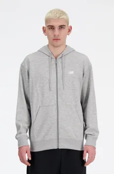 Мужское серое худи Stacked Logo Серый XXL New Balance MJ41501AG