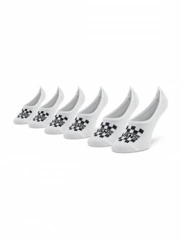 Vans Набір 3 пар чоловічих підслідників Classic Canoodle VN0A7S9BWHT1 Білий Vans Набір 3 пар чоловічих підслідників Classic Canoodle VN0A7S9BWHT1 Білий