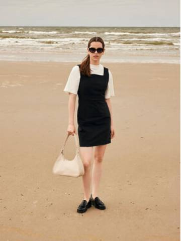 Selected Femme Сукня 16088995 Чорний Regular Fit Selected Femme Сукня 16088995 Чорний Regular Fit