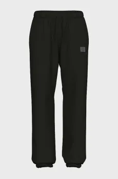 Женские черные спортивные брюки BRUSHED ELASTIC CUFF LOOSE Черный L Arena 012483-500