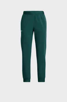 Детские зеленые спортивные брюки G ArmourSport Woven Jogger Зеленый 8 Under Armour 1384207-449